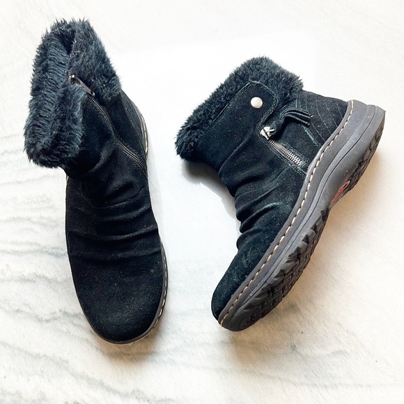 BARETRAPS Amelya Snow Booties Ruched size 8 - Picture 2 of 11